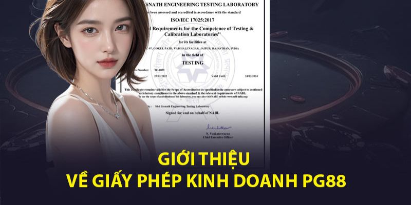 Giới thiệu đôi nét về giấy phép hoạt động